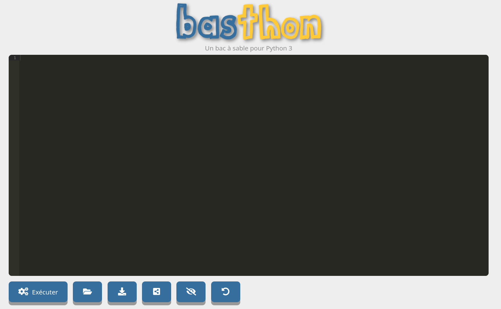 basthon edit fullscreen
