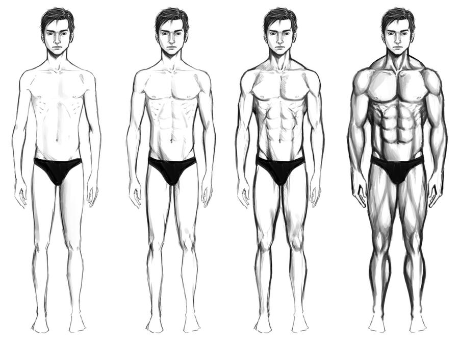 Corps masculins par chaosbringer99
